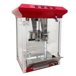 Admiral Craft - PCM-8. 23 Popcorn Mch 8 Oz Red.120V