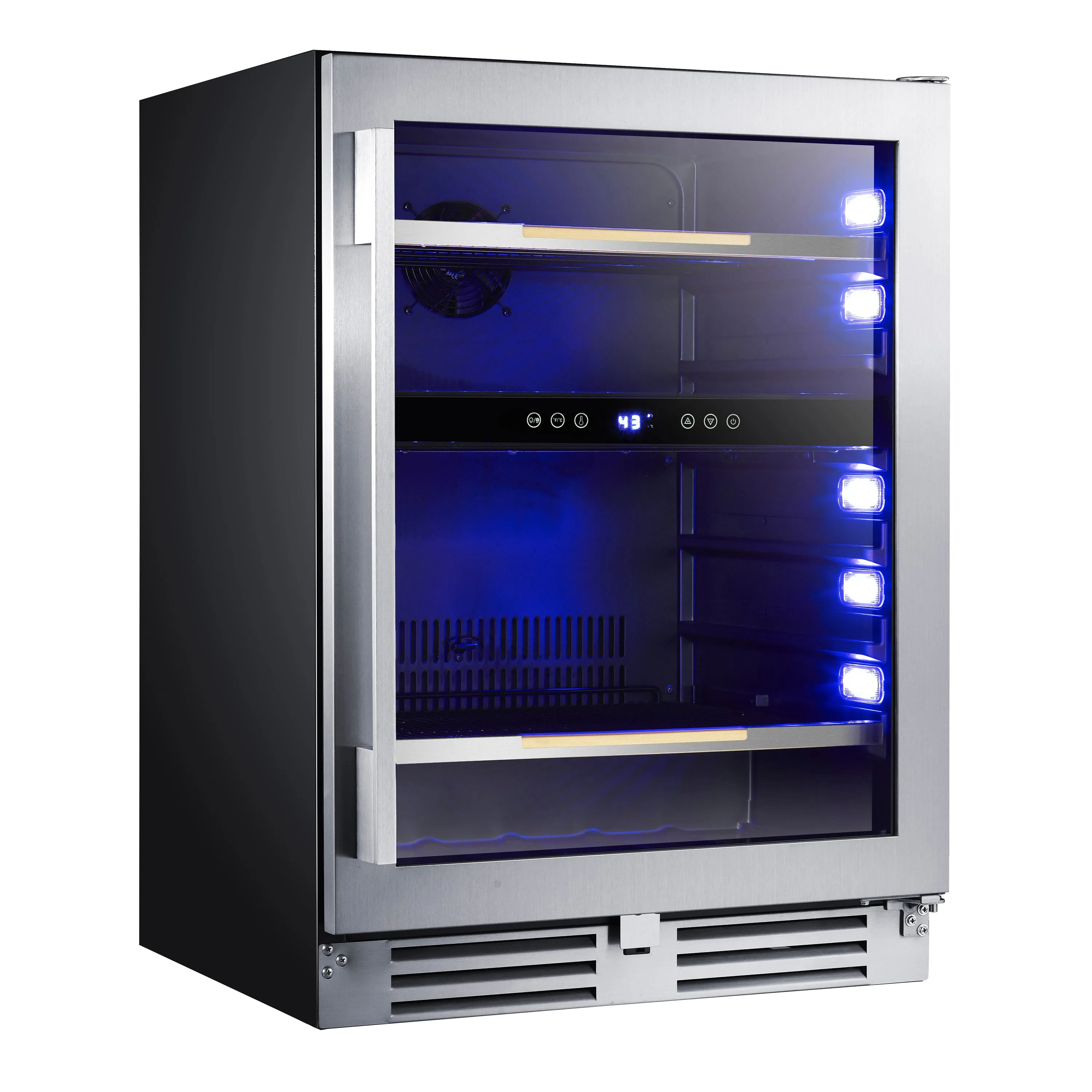 Avanti - ARFSE55R3S. Avanti ELITE Series Beverage Center. 125 Can Capacity. in Stainless Steel