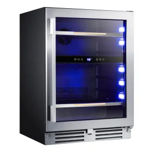 Avanti - ARFSE55R3S. Avanti ELITE Series Beverage Center. 125 Can Capacity. in Stainless Steel