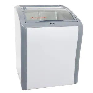 Avanti - CFC436Q0WG. Avanti 4.2 cu. ft. Commercial Sliding Glass Top Freezer or Refrigerator. in White