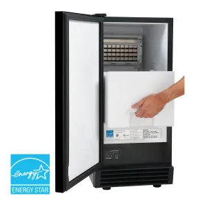 Avanti - RIM49U3S-IS. Avanti 18 Built-in Freestanding Ice Maker. in Stainless Steel