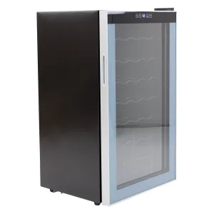 Avanti - WC34N2P. Avanti Wine Cooler. 34 Bottle Capacity. in Platinum