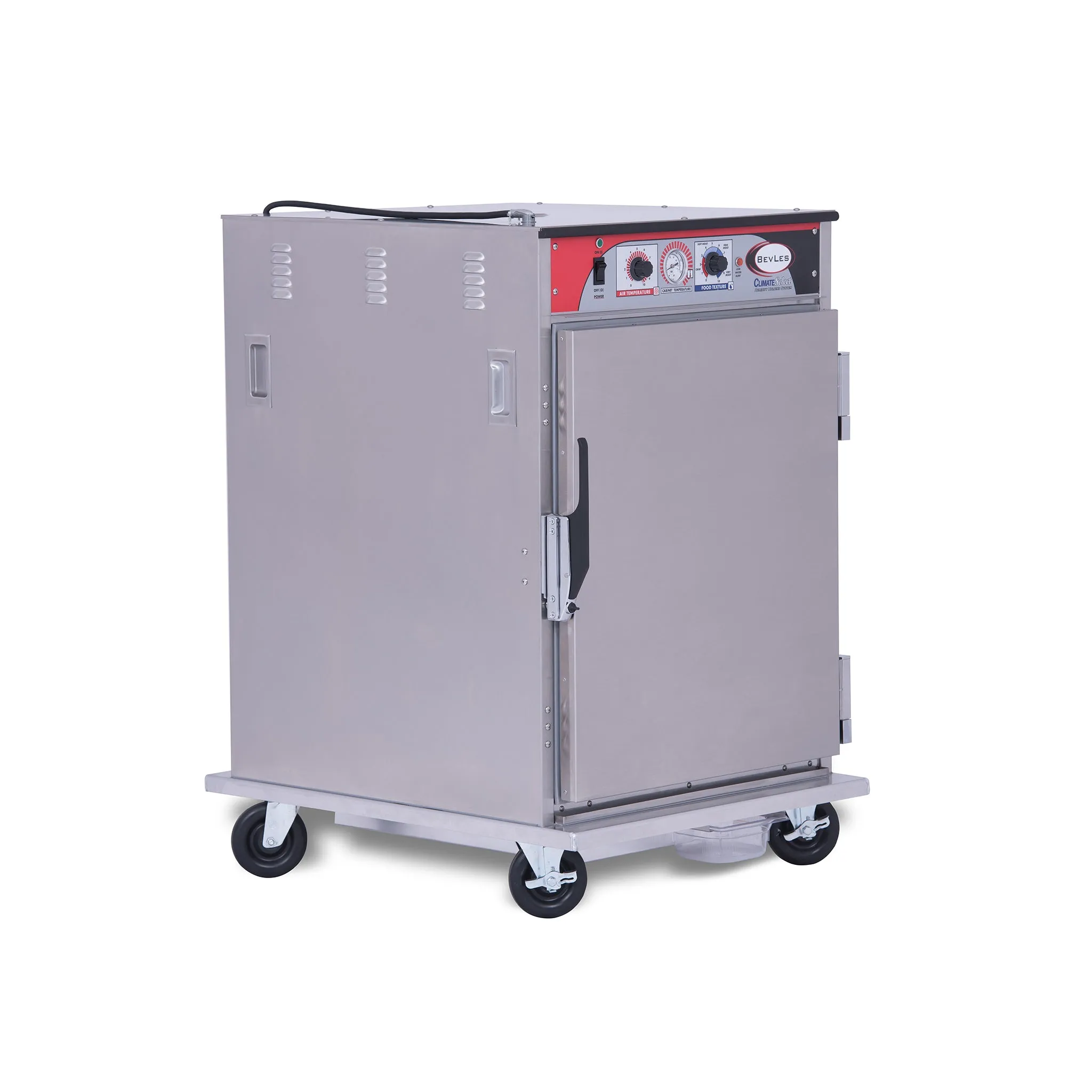 BevLes - HCSS44W64. BevLes Climate Select Half Size Humidity Controlled Insulated Heated Holding Cabinet. Universal Width. 230V. in Silver