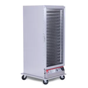 BevLes - PICA32-10-A-1L1. BevLes Under Counter Non-Insulated PICA Proofing Cabinet. 115V. Left Hand Hinge. 1 Door. in Silver