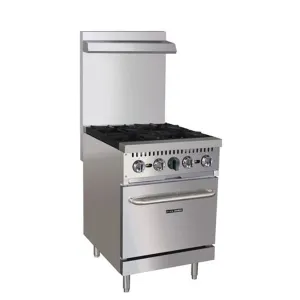 Black Diamond - GR-24/NG. Gas Range. 24'' Four Br