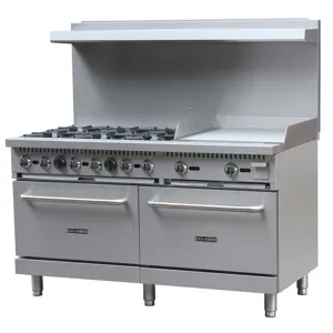 Black Diamond - GR-6024G/NG. Gas Range. 60 With 24 Griddle
