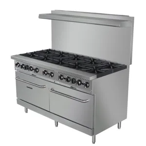 Black Diamond - GR-60/NG. Gas Range. 60'' Ten Br