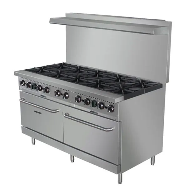 Black Diamond - GR-60/NG. Gas Range. 60'' Ten Br