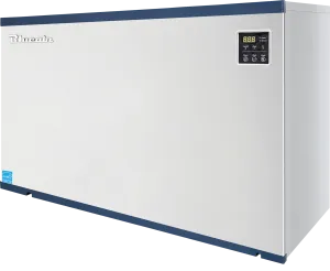 Blue Air - BLMI-1300R. Ice Machine Head. Cresent Cube. 1419 Lbs / 24 hr. Production. Air-Cooled. 48W x 27-1/2D x 28-7/8H. 208~230v/60/1. Energy Star Rated