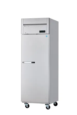 Blue Air - BSF23T-HC. 1 Solid Door Stainless Freezer. Top-Mount Compressor. R-290 Refrigerant