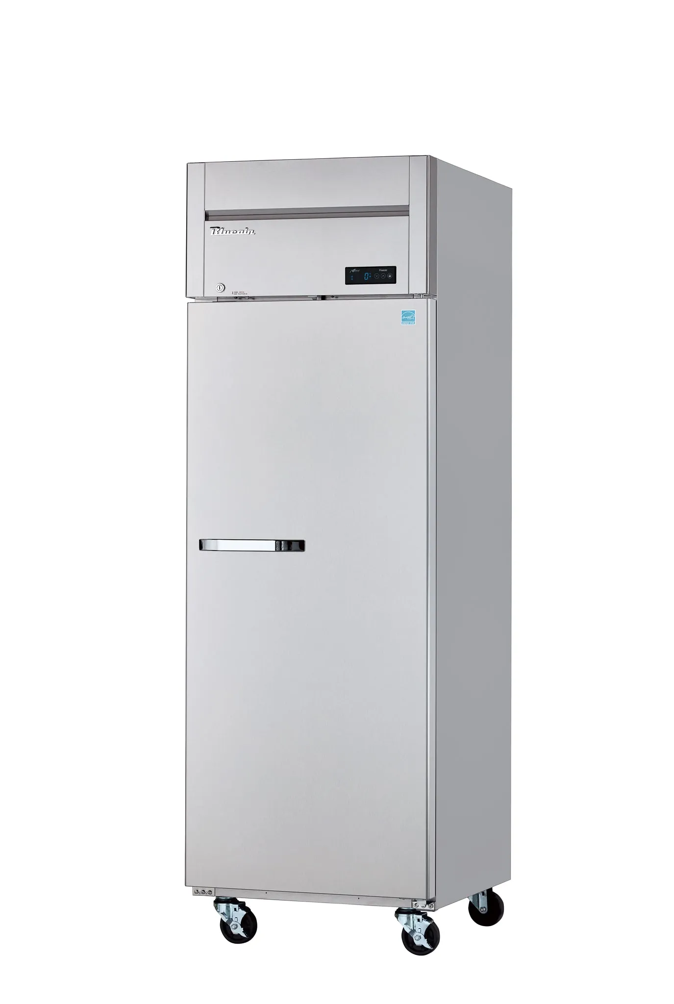 Blue Air - BSF23T-HC. 1 Solid Door Stainless Freezer. Top-Mount Compressor. R-290 Refrigerant