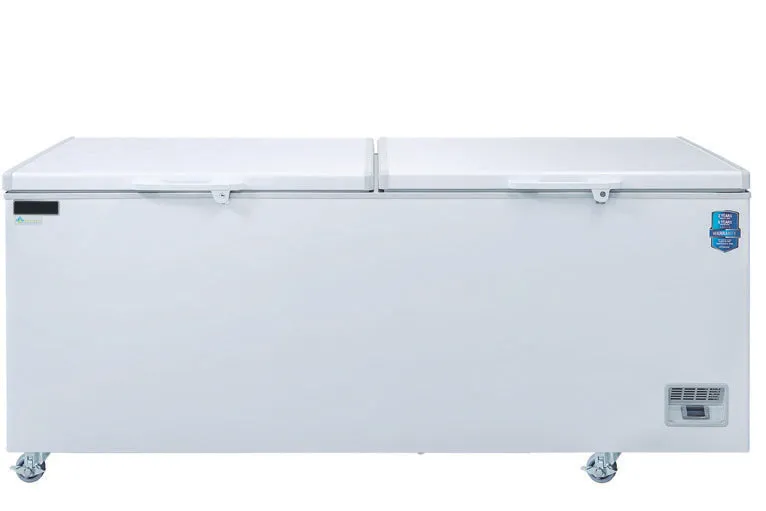Chef AAA - BT-760 85 Chest Freezer With 2 Solid Doors