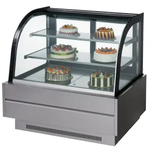 Chef AAA - CV-120. Commercial 48 Display Case Refrigerator Showcase (4 Feet) Pastry Bakery