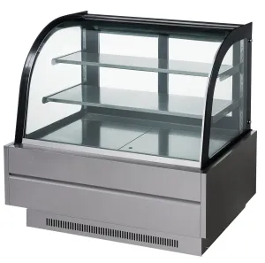 Chef AAA - CV-150. Commercial 60 Display Case Refrigerator Showcase (5 Feet) Pastry Bakery