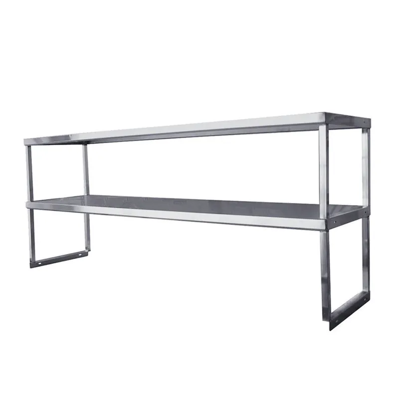 Chef AAA - DS1236. Commercial Double Over Shelf Stainless Steel Heavy Duty