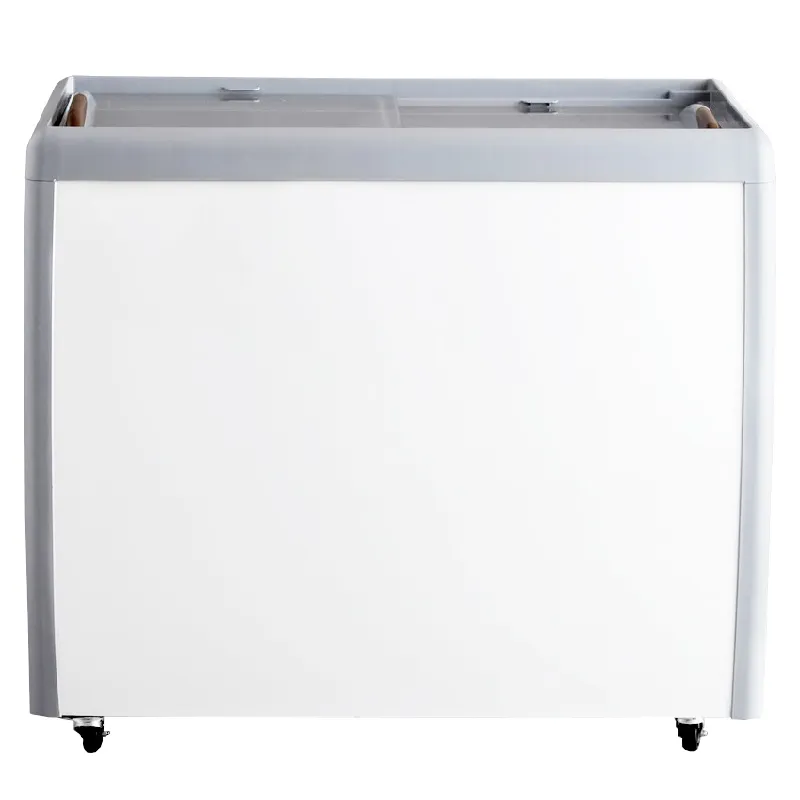 Chef AAA - FR-CN-0460-R. Commercial 60 Glass Door Frozen Food or Ice Cream Chest Freezer 16.6cu.ft