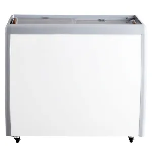 Chef AAA - FR-CN-0460-R. Commercial 60 Glass Door Frozen Food or Ice Cream Chest Freezer 16.6cu.ft