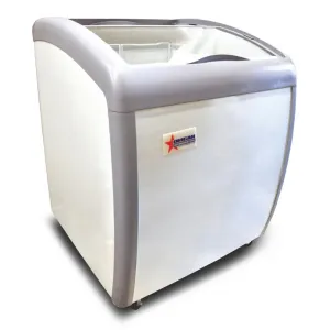 Chef AAA - FR-CN-0667. Commercial 26 Glass Door Frozen Food or Ice Cream Chest Freezer Display 5.6cu.ft.