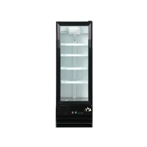 Chef AAA - G258BMF-HC. Commercial 21 1 Glass Door Merchandiser Refrigerator 9.1cu.ft.