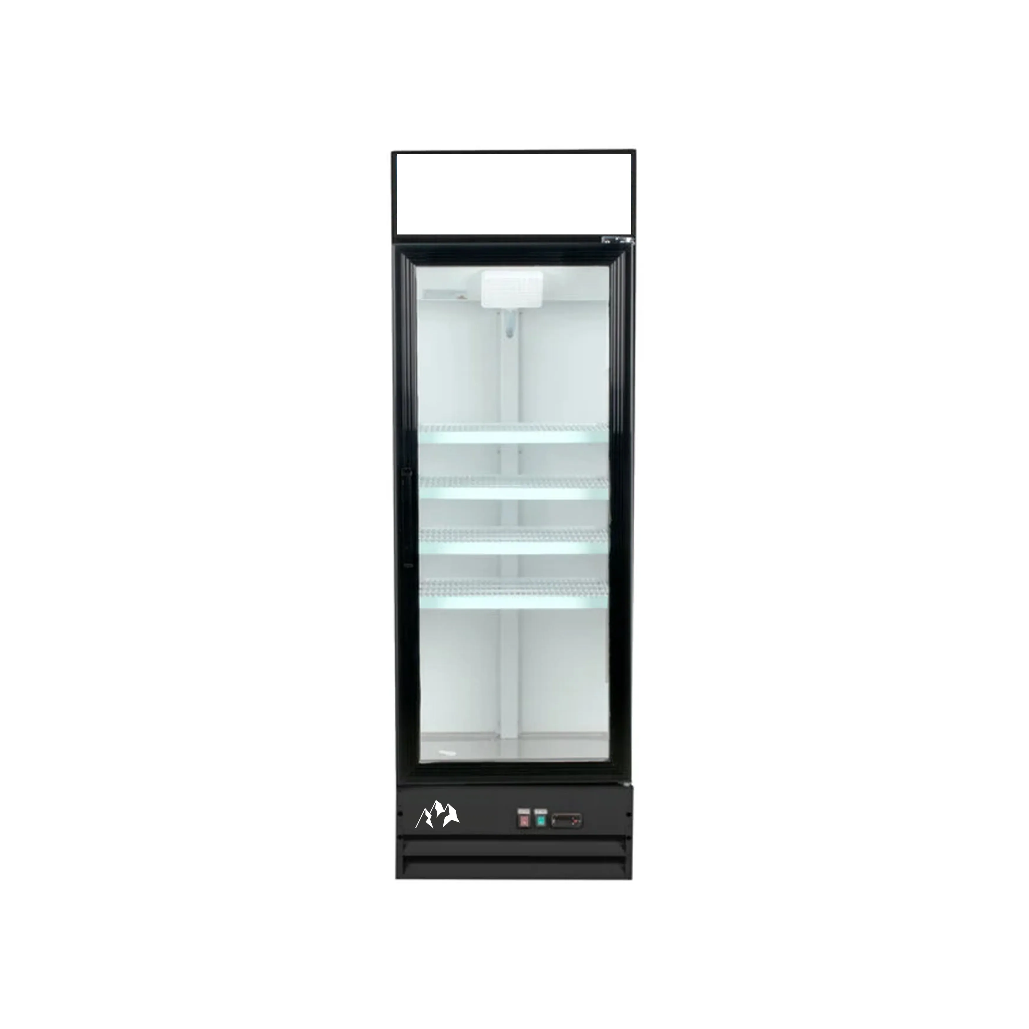Chef AAA - G368BMF-HC. Commercial 26 1 Glass Door Merchandiser Refrigerator 13 cu.ft.