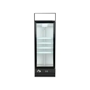 Chef AAA - G398BMF-HC. Commercial 26 1 Glass Door Merchandiser Refrigerator 14 cu.ft.