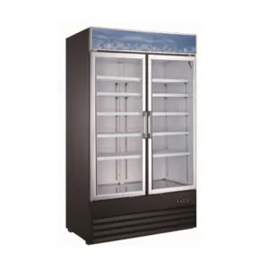 Chef AAA - G768BM2F-HC.  Commercial 49 2 Glass Door Merchandiser Refrigerator 29cu.ft.