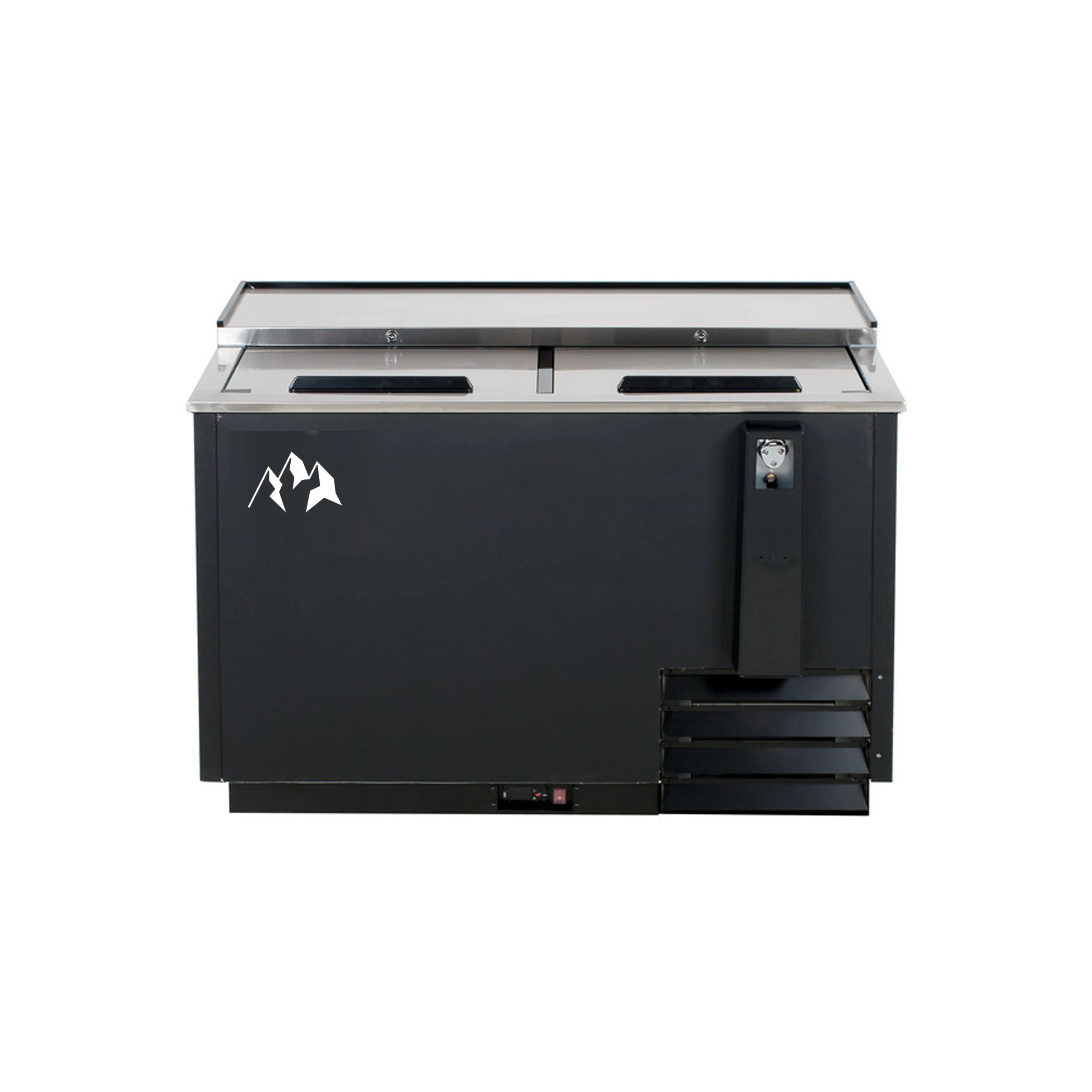 Chef AAA - HBB-65-HC. Commercial 65 Horizontal Bottle Cooler 22 cu.ft.
