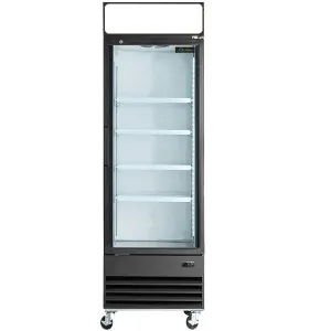 Chef AAA - LGS-260W. Commercial Merchandiser Single Glass Door Upright Display Refrigerator Cooler