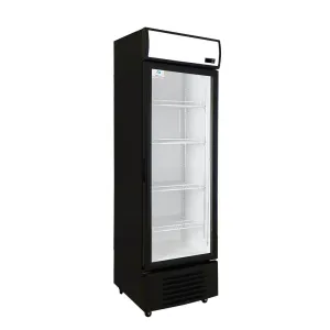 Chef AAA - LGX-426WL 24 Commercial 1 Glass Door Refrigerator Swing Merchandiser