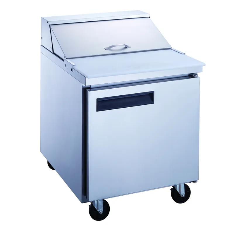 Chef AAA - PICL-1. Commercial 29 8 Pan Salad. Sandwich Food Prep Table 8 Pan Refrigerator