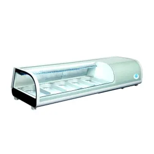 Chef AAA - RTS-52L. Commercial 53 Refrigerated Sushi Display Case NSF