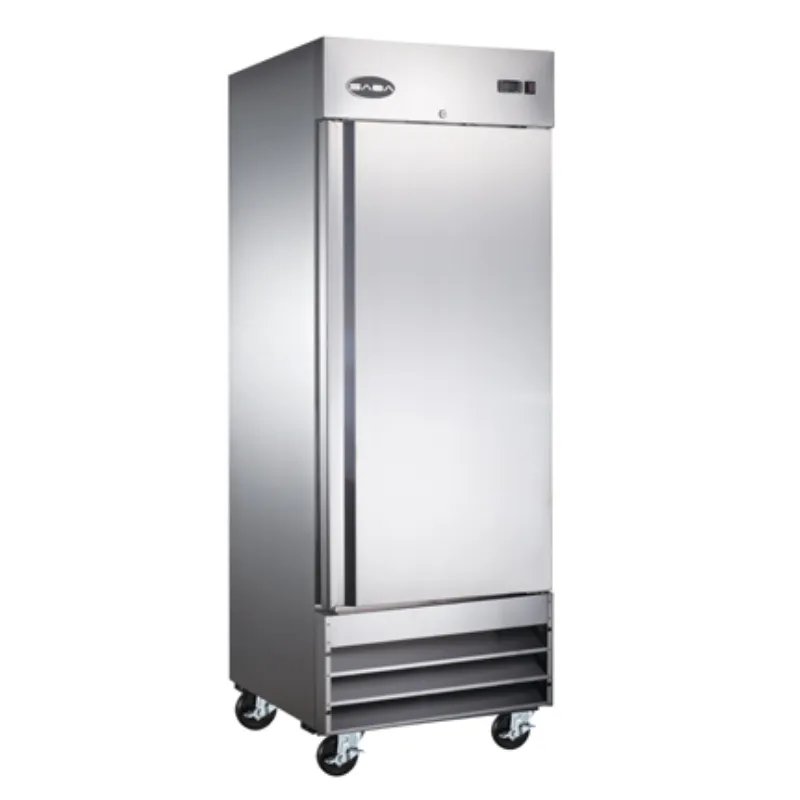 Chef AAA - S-23R. Commercial Single Solid Door Reach-In Commercial Refrigerator S-23R