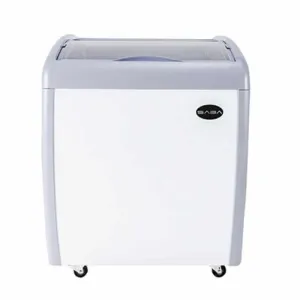 Chef AAA - SCF-27. Commercial 27 Glass Door Frozen Food or Ice Cream Chest Freezer Display