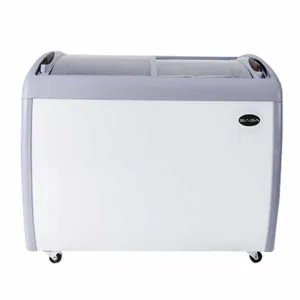 Chef AAA - SCF-39. Commercial 39 Glass Door Frozen Food or Ice Cream Chest Freezer Display
