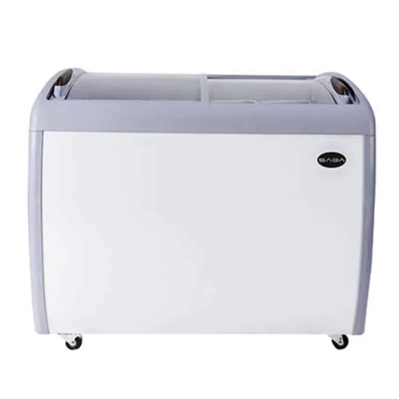 Chef AAA - SCF-39. Commercial 39 Glass Door Frozen Food or Ice Cream Chest Freezer Display