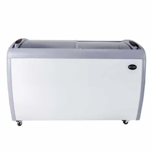 Chef AAA - SCF-49. Commercial 49 Glass Door Frozen Food or Ice Cream Chest Freezer Display