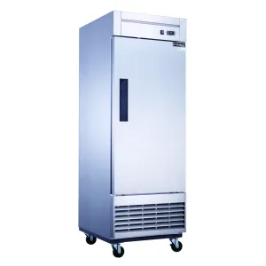 Chef AAA - T28F Commercial 27 1 Solid Door Reach-In Freezer Stainless Steel 17.79 cu.ft.