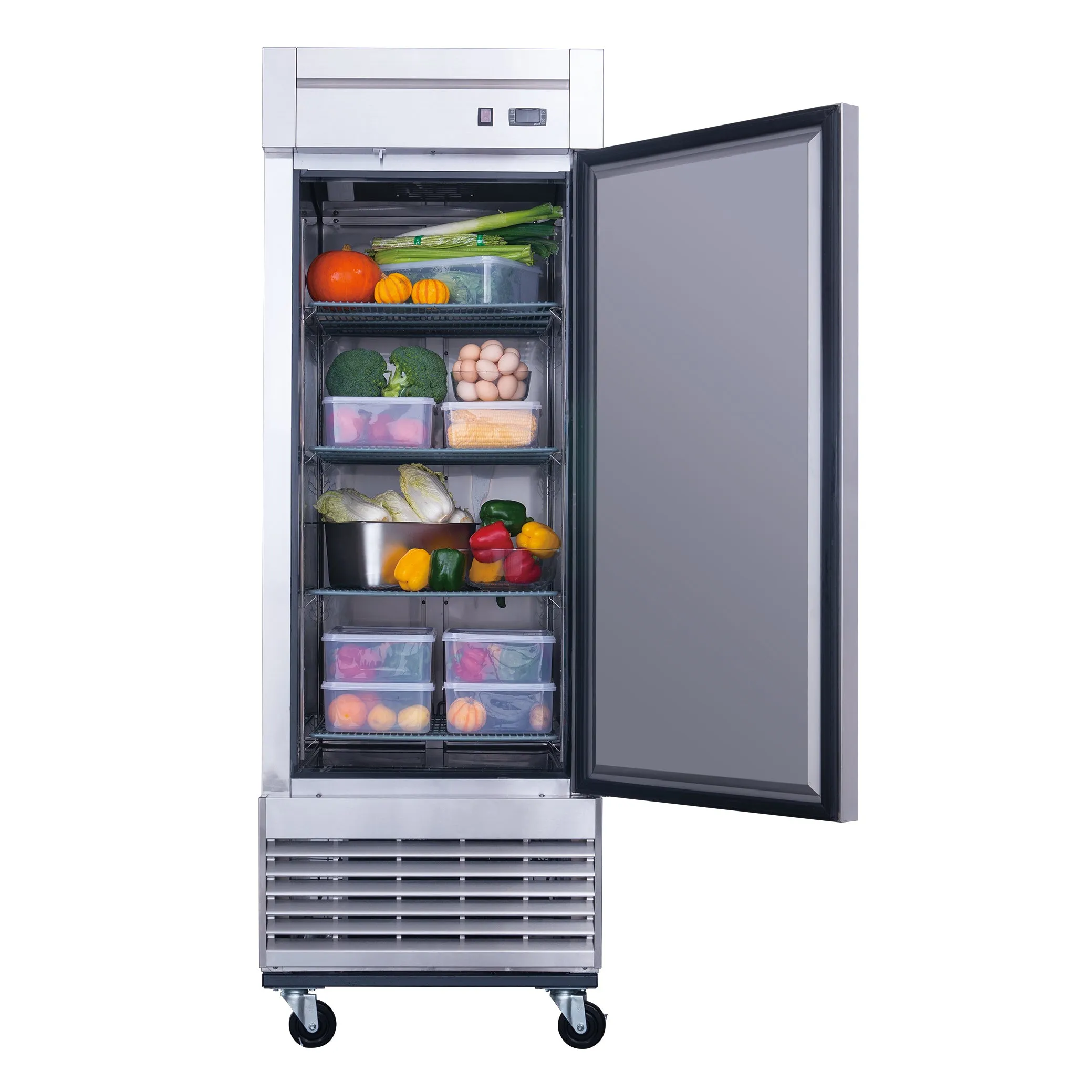 Chef AAA - T28R Commercial 27 Reach-In Refrigerator Solid 1 Door 17.7 cu.ft.