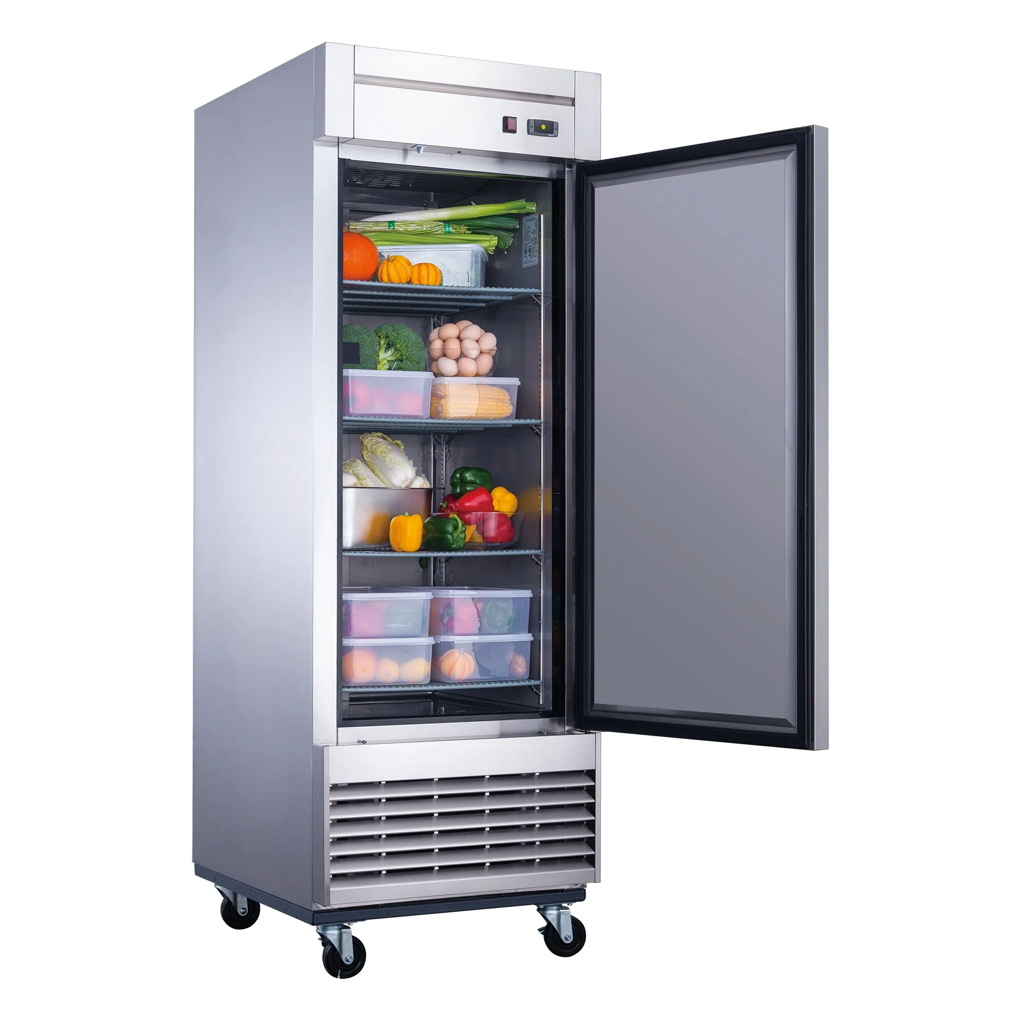 Chef AAA - T28R Commercial 27 Reach-In Refrigerator Solid 1 Door 17.7 cu.ft.