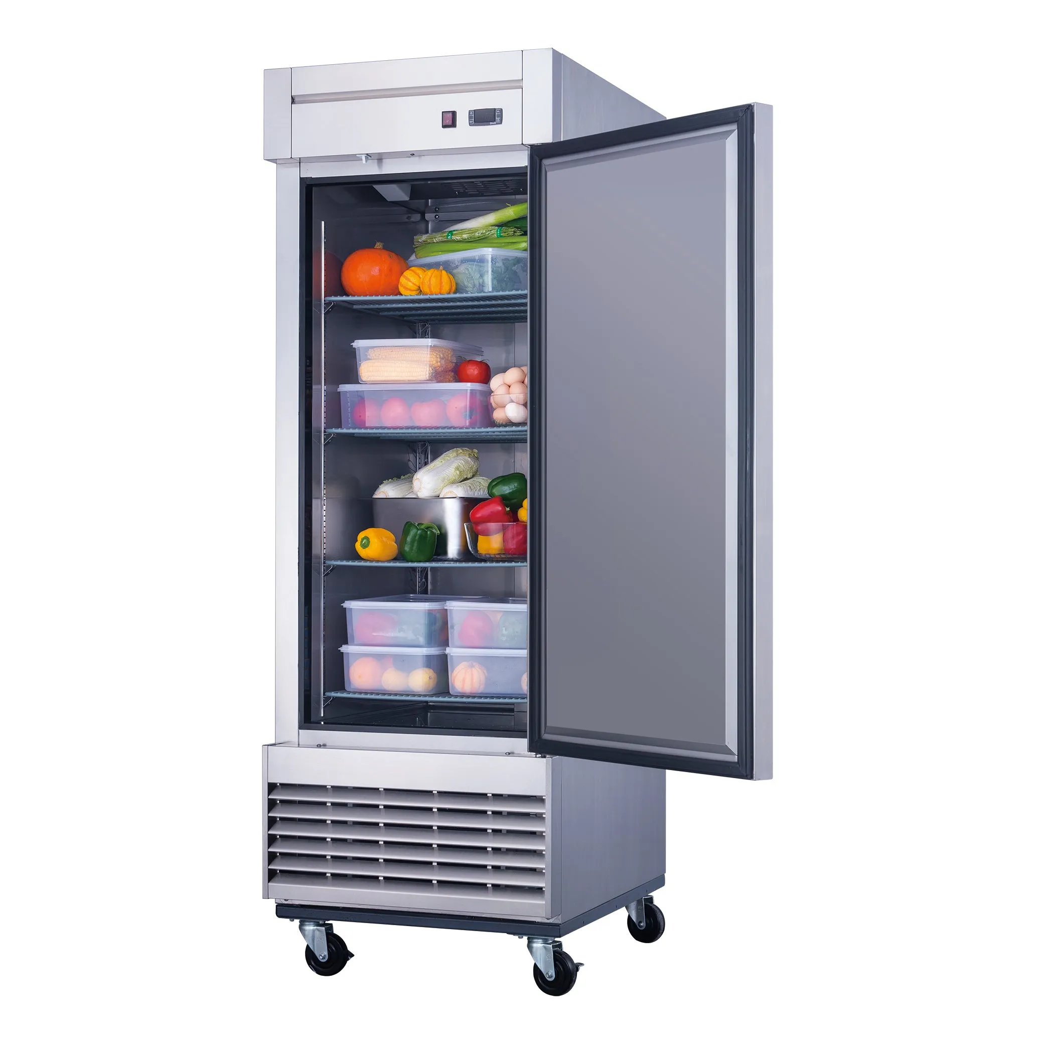 Chef AAA - T28R Commercial 27 Reach-In Refrigerator Solid 1 Door 17.7 cu.ft.