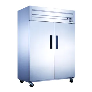 Chef AAA - T55AF Commercial 55 2 Solid Door Reach-In Freezer 40.74cu.Ft.