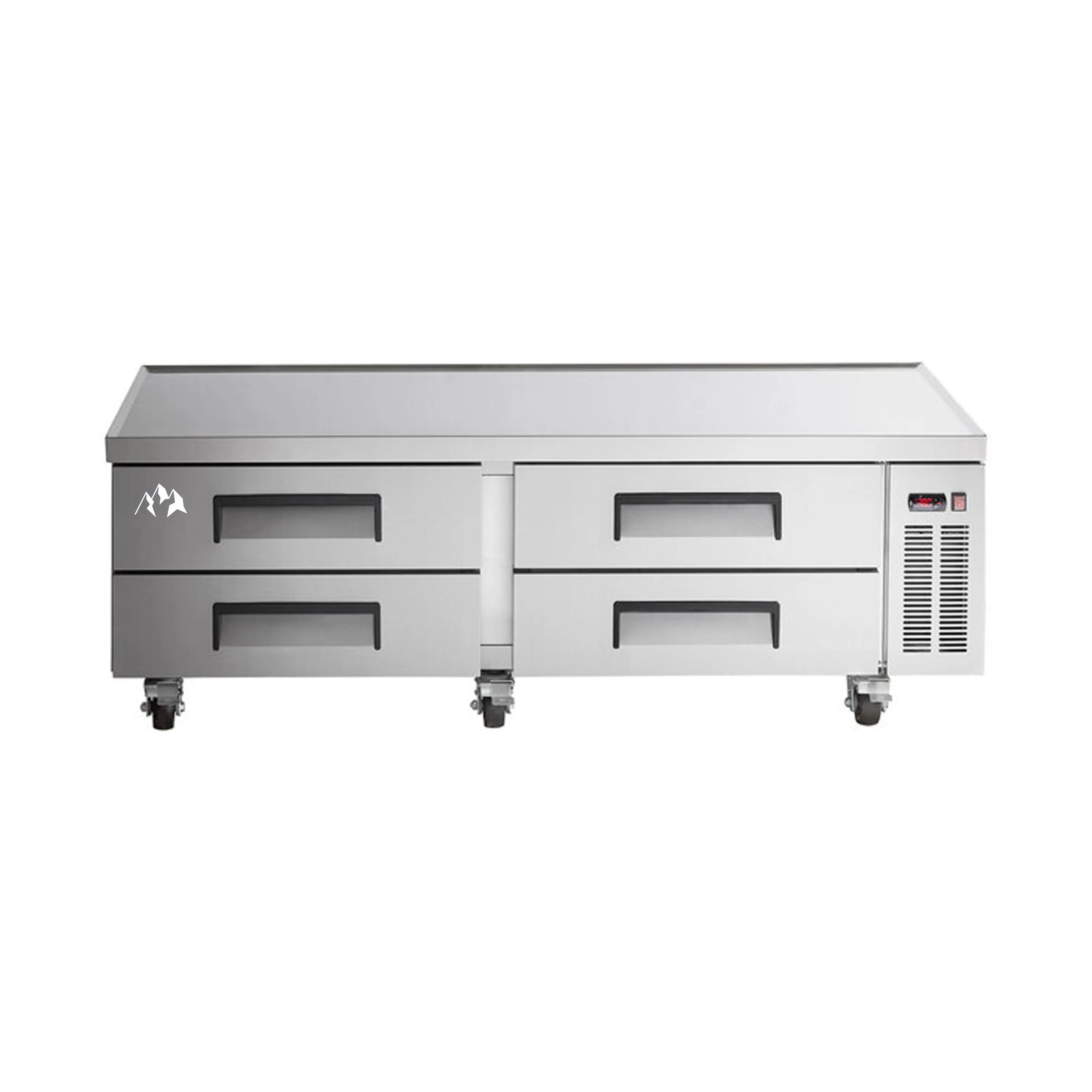 Chef AAA - TCB72-D4 Commercial 72 Chef Base Refrigerator 4 Drawer 1100lbs Capacity