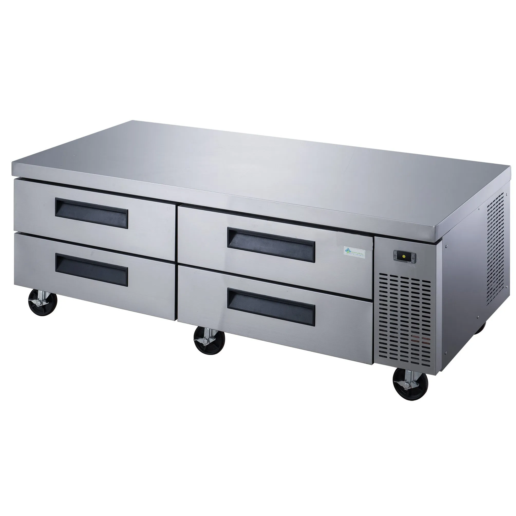 Chef AAA - TCB72-D4 Commercial 72 Chef Base Refrigerator 4 Drawer 1100lbs Capacity