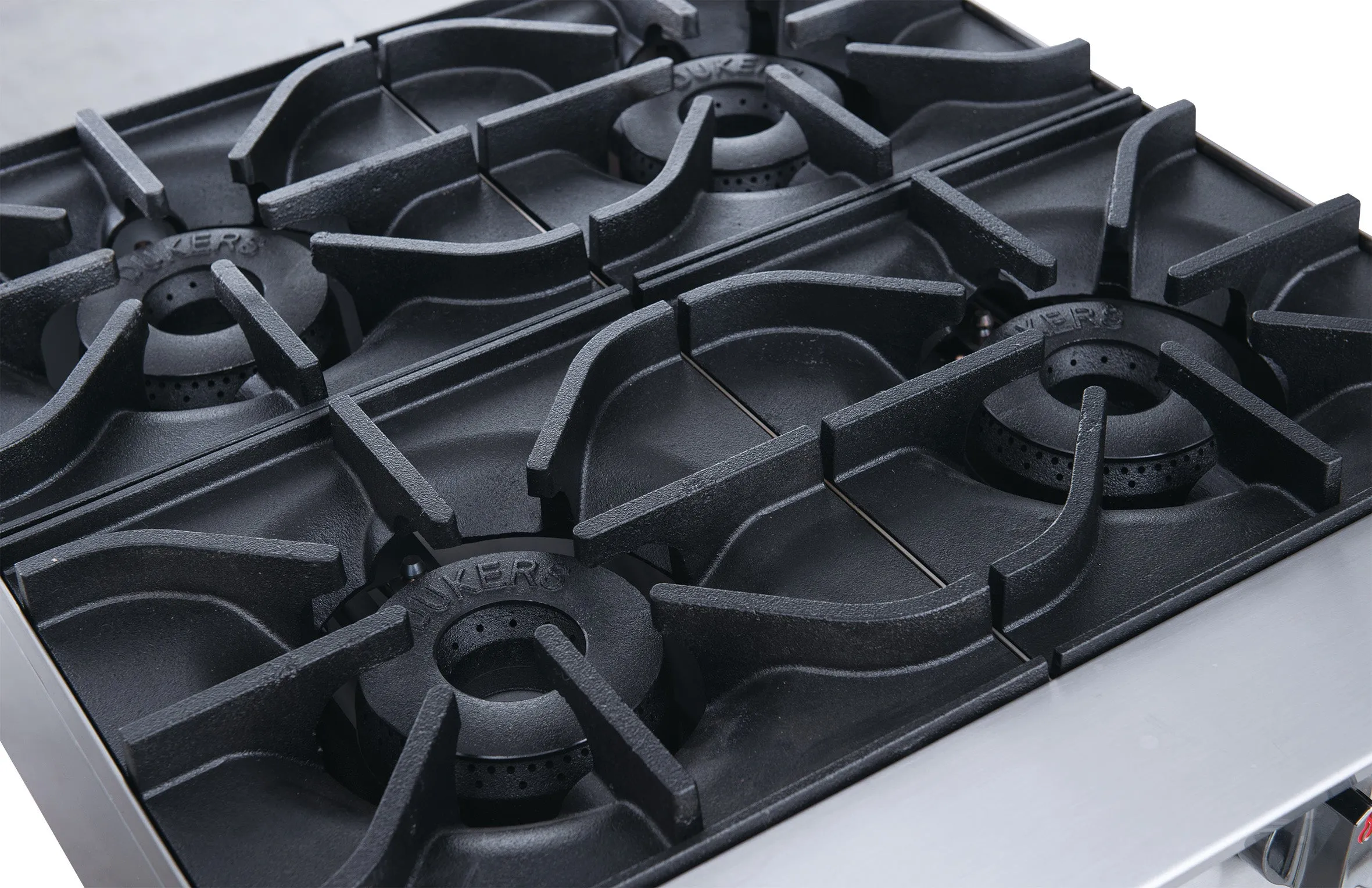 Chef AAA - TCHPA24 Commercial 24 Hot Plate with 4 Burners NG