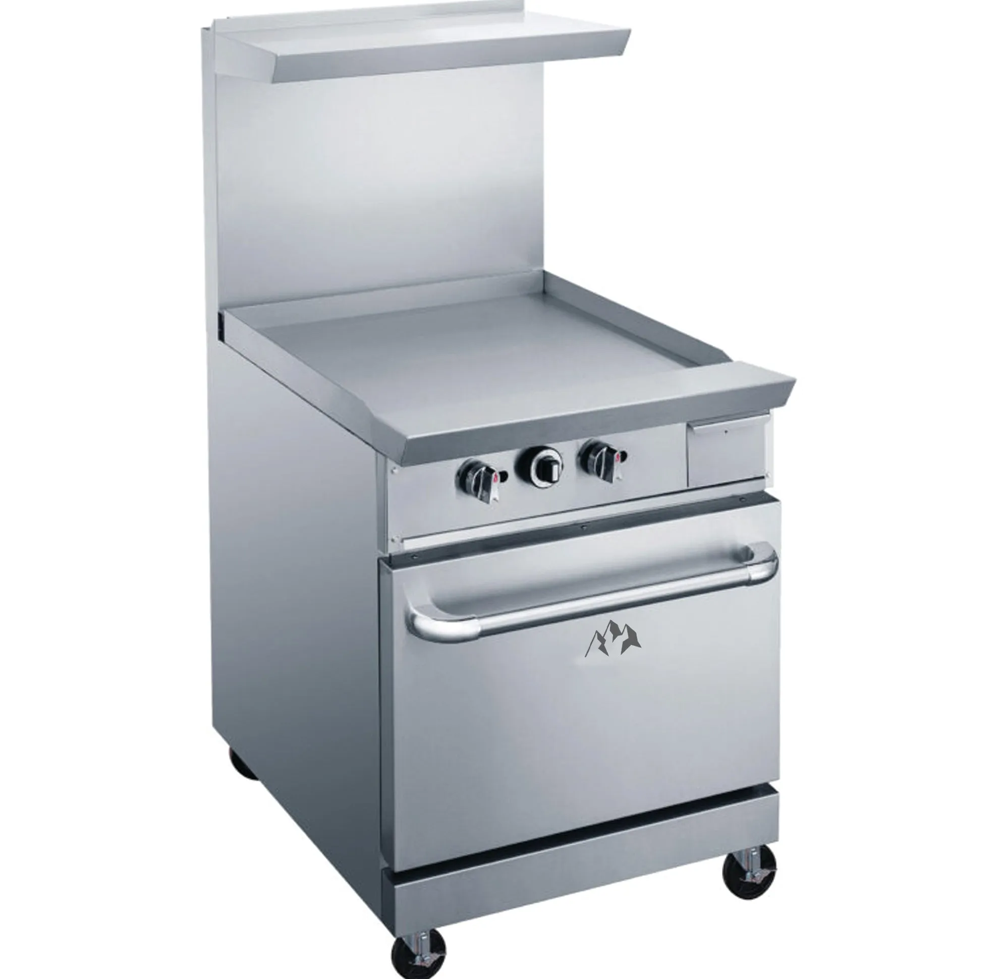 Chef AAA - TCR24-GM Commercial 24 Oven Range 24 Griddle Natural Gas