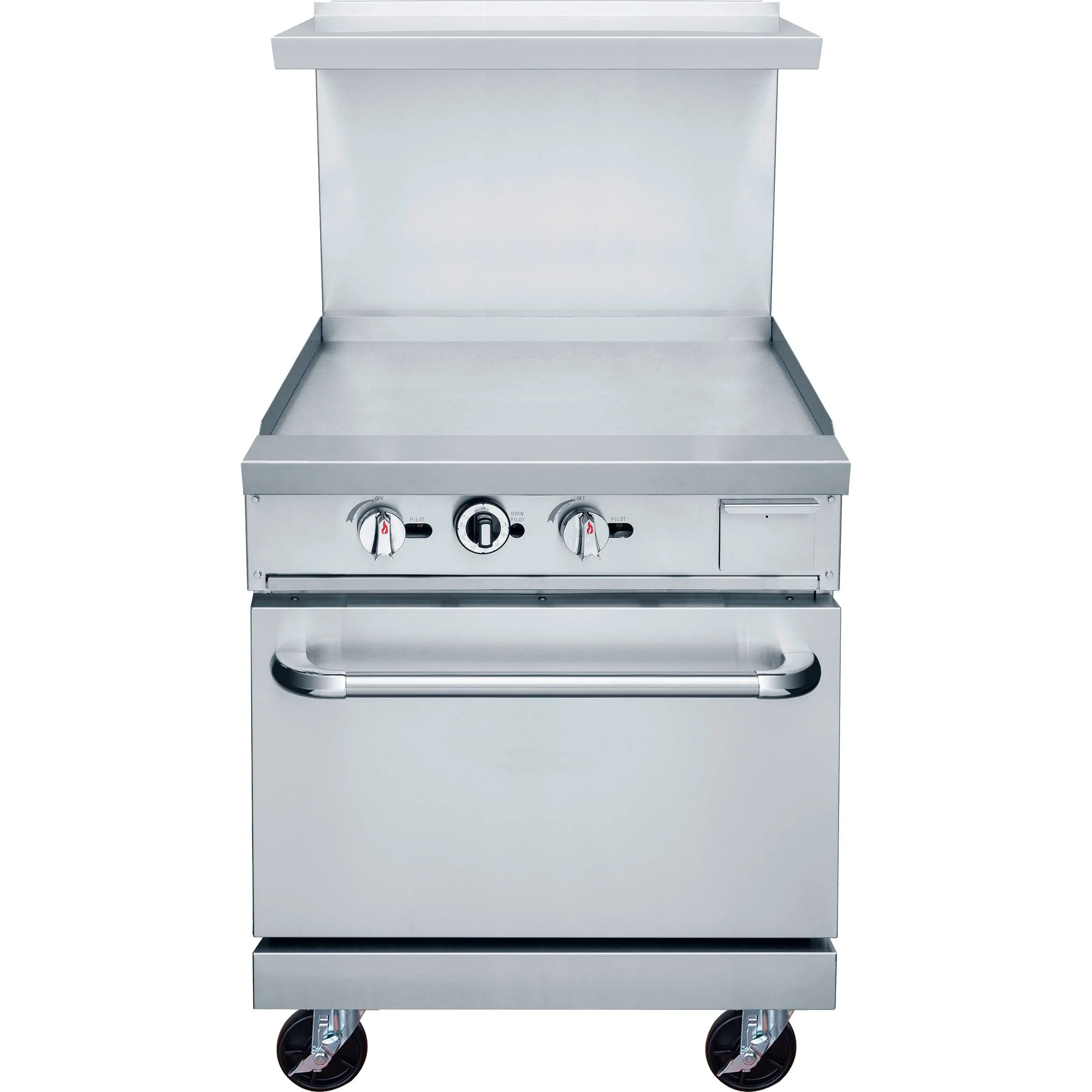 Chef AAA - TCR24-GM Commercial 24 Oven Range 24 Griddle Natural Gas