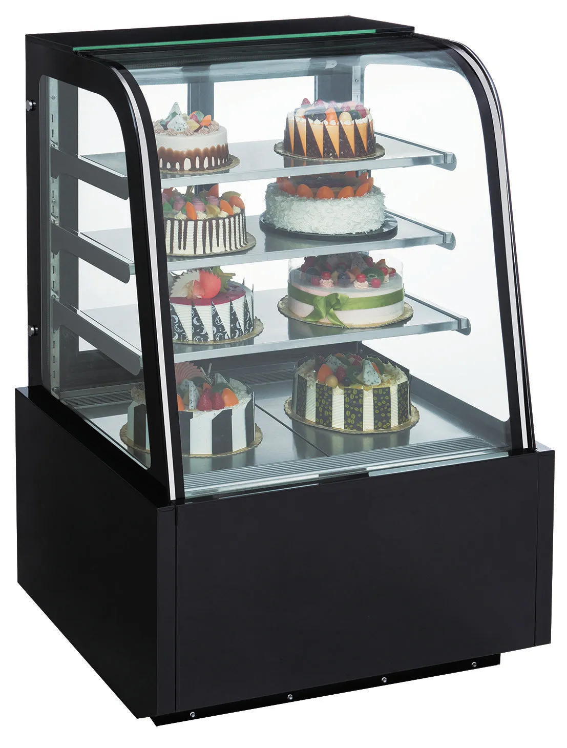 Chef AAA - TDM60R-CB. 60 Curved Glass Bakery Case