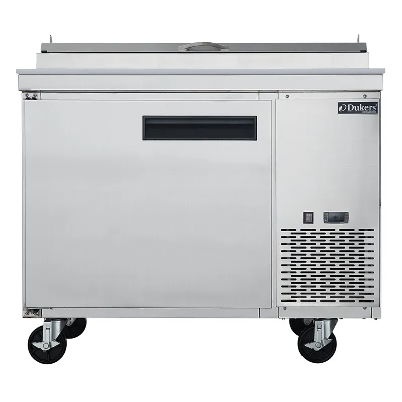 Chef AAA - TPP44-6-S1. Commercial 44 6 pan Pizza Prep Table Refrigerator