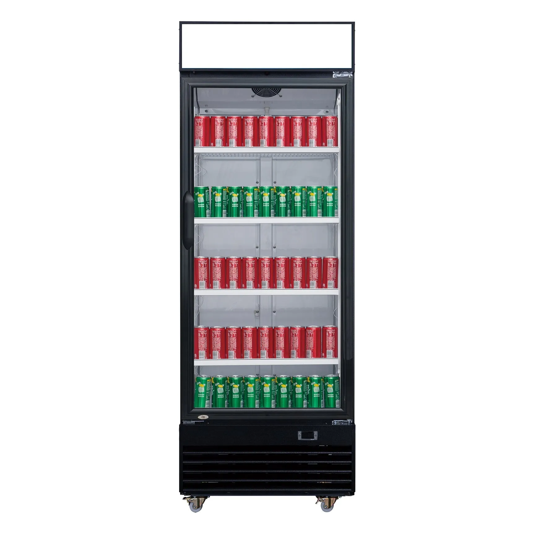 Chef AAA - TSM-19R Commercial 30 1 Glass Door Merchandiser Refrigerator 18.72cu.ft. NSF