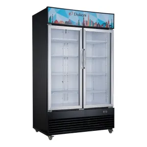 Chef AAA - TSM-33R Commercial 40 2 Glass Door Merchandiser Refrigerator 33.5 cu.ft. NSF